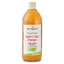 데니그리스 유기농 사과 식초, 건강한 라이프스타일의 시작!