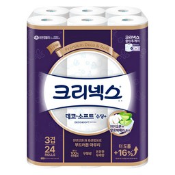 크리넥스 데코 앤 소프트 수딩플러스 - 고급 롤 화장지의 모든 것!
