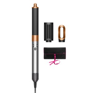 다이슨 에어랩 오리진 멀티 니켈 코퍼 스타일러 앤 드라이어 1300W + 여행용 파우치 세트