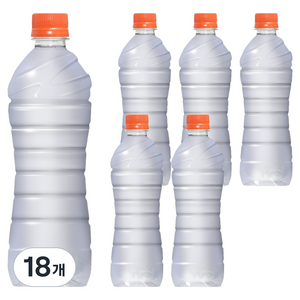 게토레이 제로 무라벨, 600ml, 18개