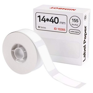 님봇 D11 / D110 전용 프린터 라벨지 화이트 14 x 40 mm