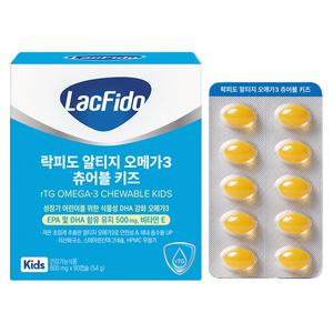 락피도 알티지 오메가3 츄어블 키즈