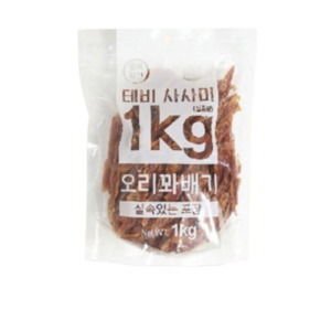 간식애진심 강아지 육포 오리고구마