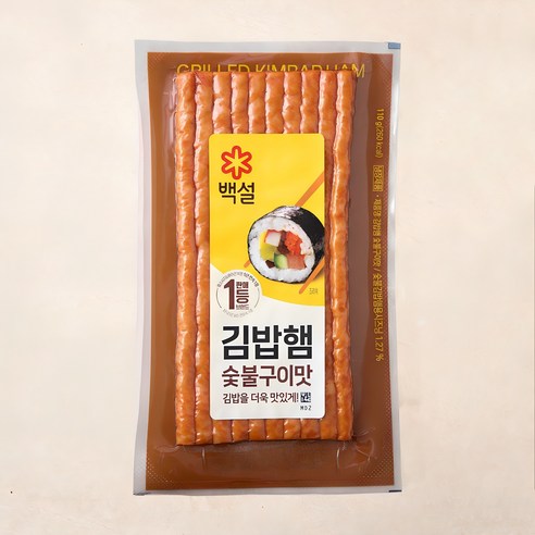 [로켓프레시] 백설 숯불구이맛 김밥햄