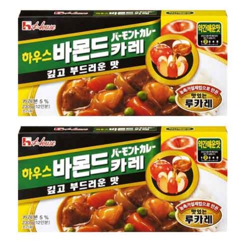 하우스 바몬드카레 약간매운맛