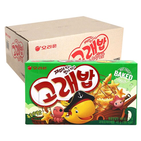 고래밥 볶음양념맛, 40g, 30개