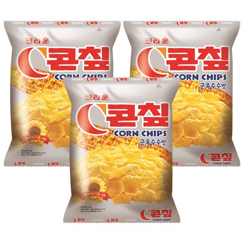 크라운 콘칲 군옥수수맛