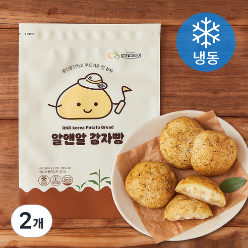 [로켓프레시] 알앤알코리아 감자빵 (냉동)