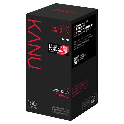 카누 마일드 미니 원두커피믹스, 900mg, 150개입, 1개