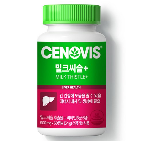 세노비스 밀크씨슬 영양제, 60정, 1개