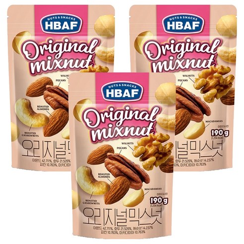 바프 넛츠앤스낵스 오리지널 믹스넛