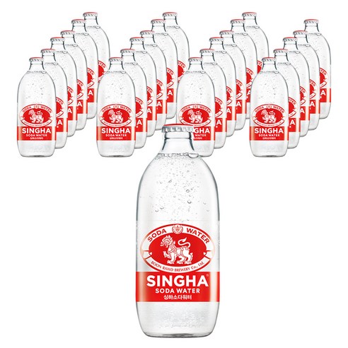 싱하 소다워터 탄산수, 325ml, 24개