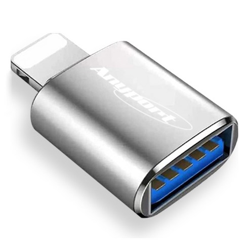 애니포트 USB 3.0 to 8핀 OTG 젠더, AP-IU30, 1개