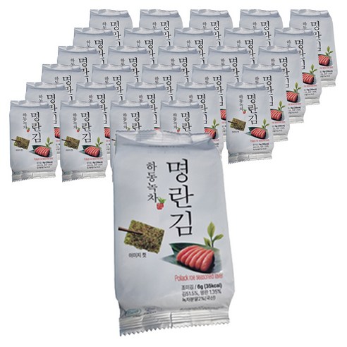 하동 녹차 명란 도시락김