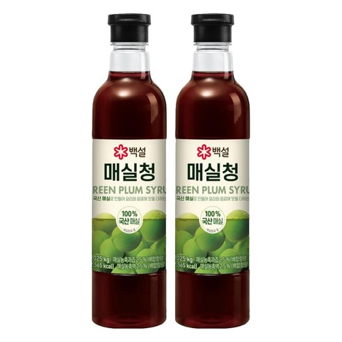 백설 매실청