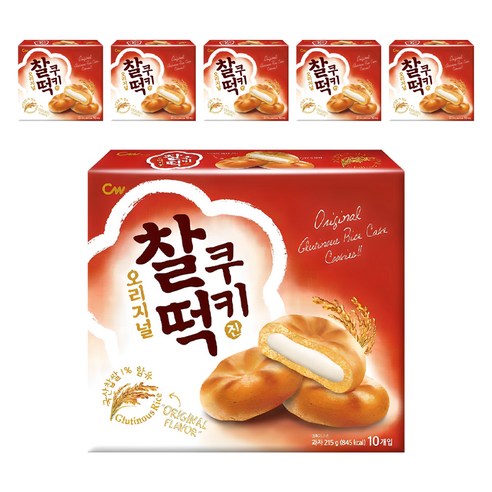 청우식품 찰떡쿠키 오리지날 10P