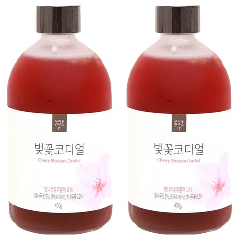 우리꽃연구소 벚꽃 코디얼