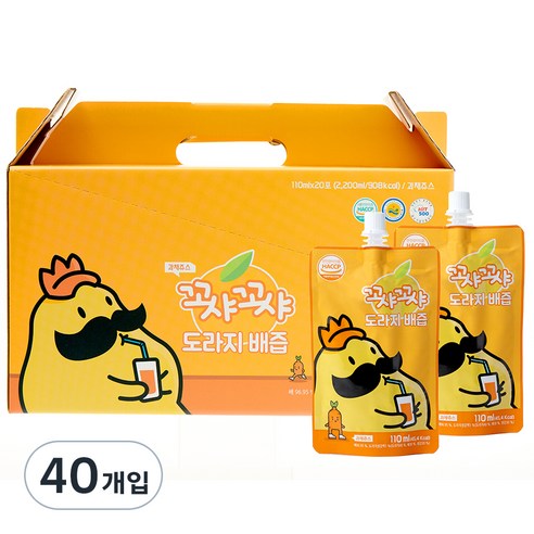 꼬샤꼬샤 도라지 배즙 스파우트형