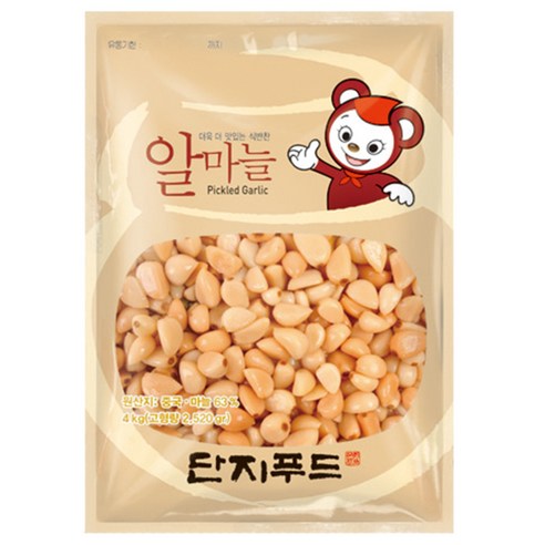 반찬단지 알마늘 절임, 4kg, 1개