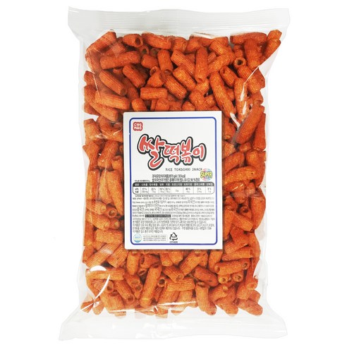 코스모스제과 쌀떡볶이 스낵, 870g, 1개