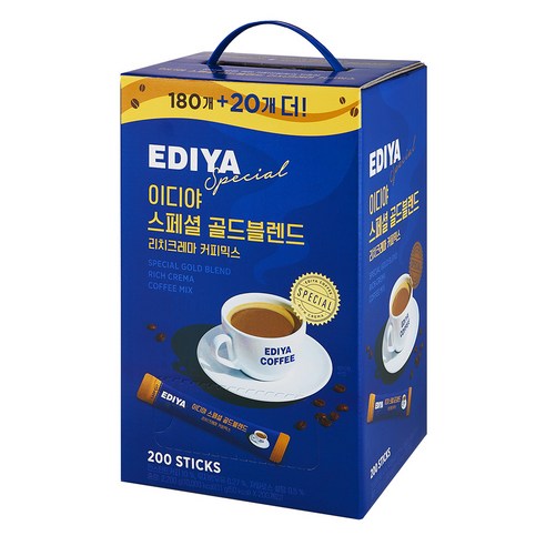 이디야 스페셜 골드블렌드 커피믹스, 11g, 200개입, 1개