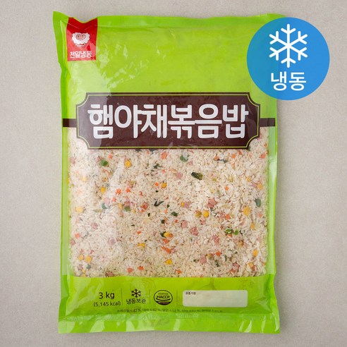 천일식품 햄야채 볶음밥 (냉동)