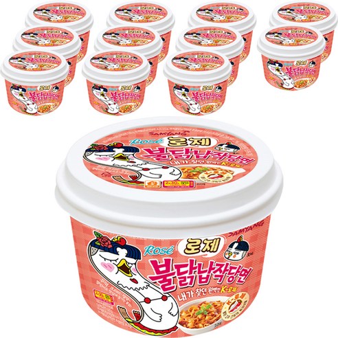 불닭 납작당면 로제 169.4g