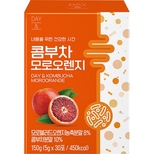 데이앤 콤부차 모로오렌지 30p, 5g, 30개입, 1개