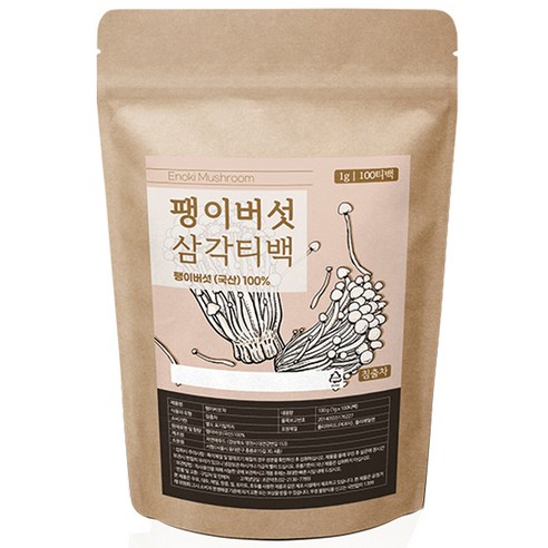 조은약초 팽이버섯차