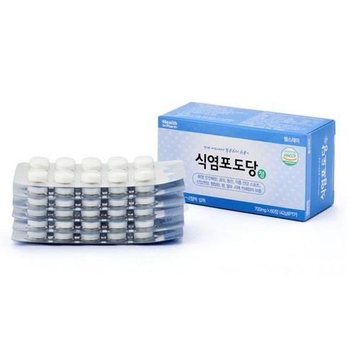 엘시엠제약 헬스데이 식염포도당정, 1개, 60정