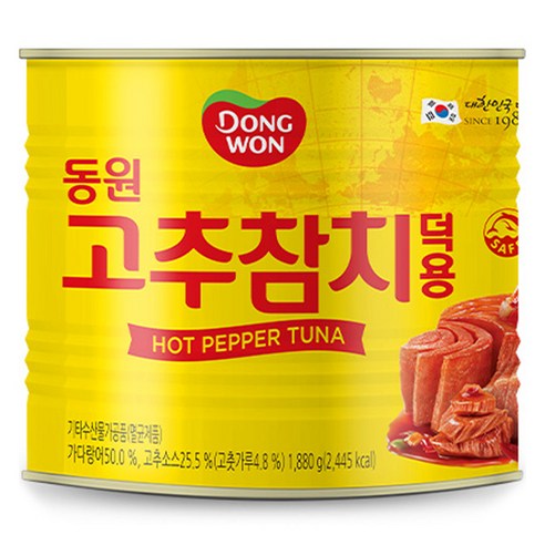 동원참치 고추참치 덕용 통조림, 1.88kg, 1개