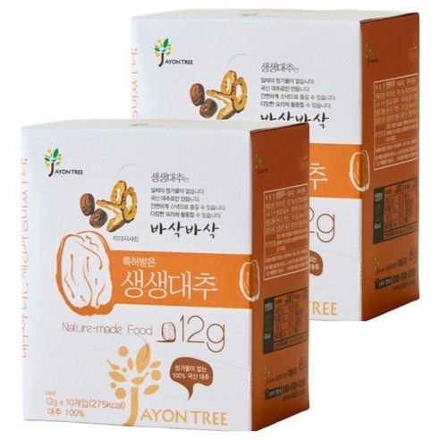 생생대추 국산 대추칩 슬라이스