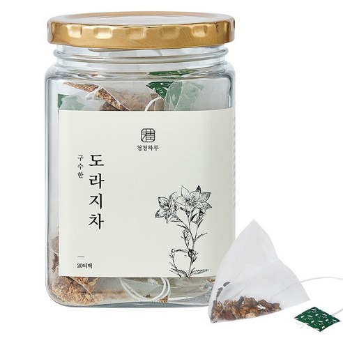 청청하루 길경농원 구수한 도라지차
