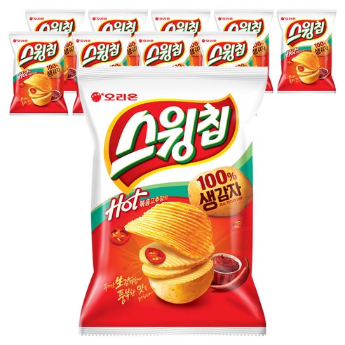 오리온 스윙칩 볶음고추장맛