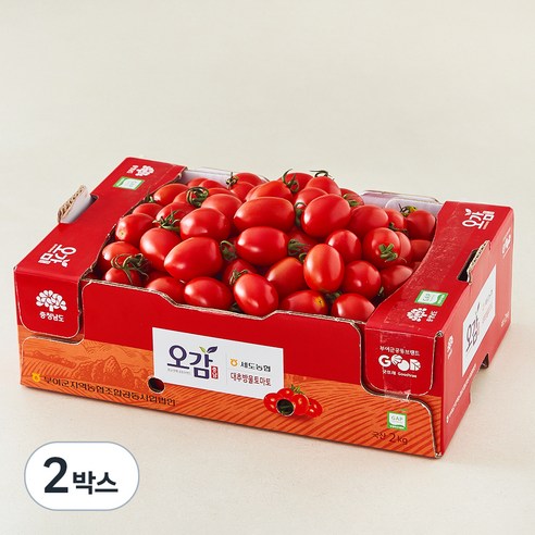 충남오감 세도농협 GAP 인증 대추방울토마토