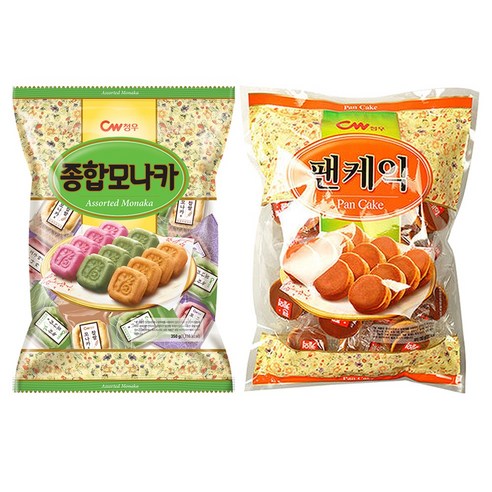 청우식품 종합모나카 + 팬케익 세트