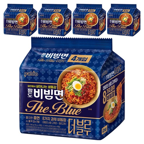 팔도비빔면 더블루 135g