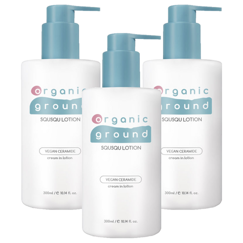 오가닉그라운드 스쿠스쿠 유아로션, 300ml, 3개