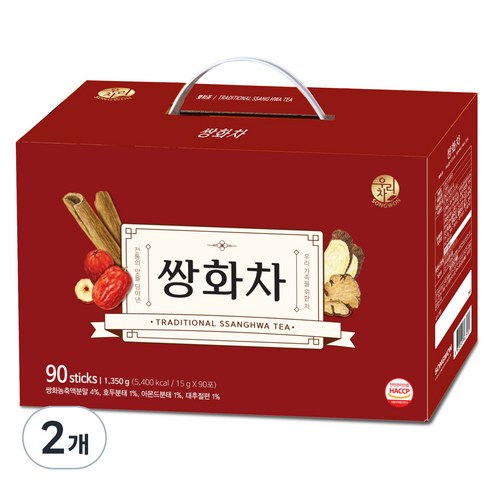 우리차 쌍화차, 15g, 90개입, 2개