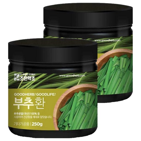 조은약초 프리미엄 부추환, 2개, 250g