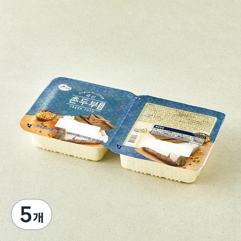 맑은물에 국산콩 100% 촌두부
