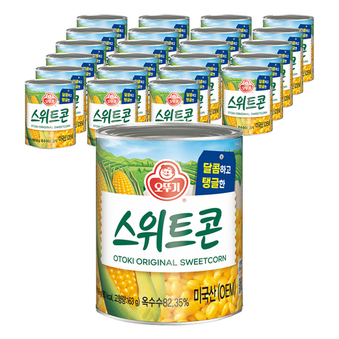오뚜기 스위트콘 통조림, 198g, 24개