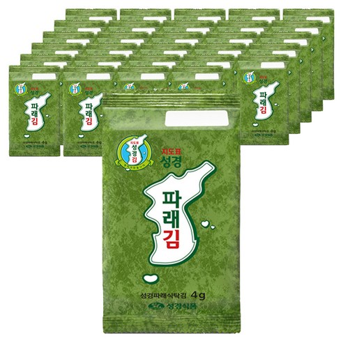지도표 성경파래식탁김