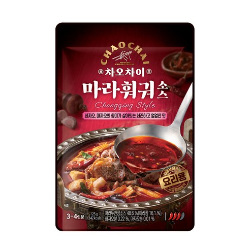 차오차이 마라 훠궈 소스