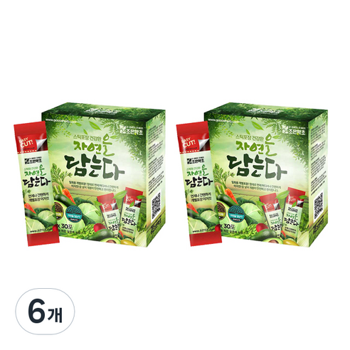 굿허브 조은약초 자연을 담는다 스틱형 누에환, 6개, 90g