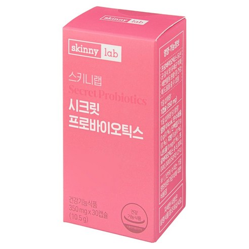 스키니랩 시크릿 프로바이오틱스, 30정, 1개
