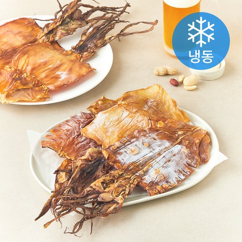 [로켓프레시] 해맑은푸드 부드러운 마른오징어 (냉동), 450g(5미), 1개
