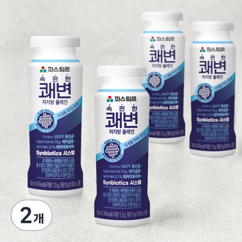 [로켓프레시] 파스퇴르 속편한 쾌변 저지방 플레인 요구르트