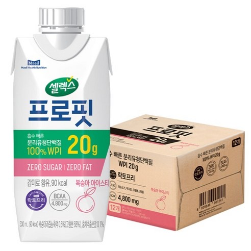 셀렉스 프로핏 드링크 복숭아 아이스티