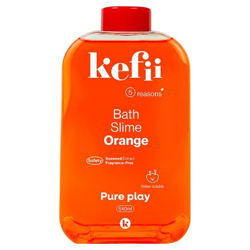 케피 배쓰슬라임 오렌지, 540ml, 1개